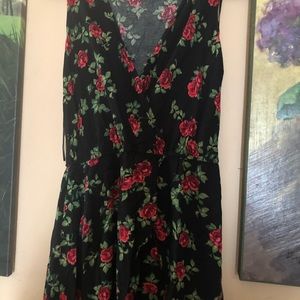 Cute high/low dress with attached shorts